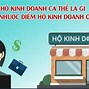 Mã Ngành Đăng Ký Kinh Doanh Hộ Cá Thể