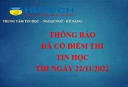 Thi Tin Học Hutech